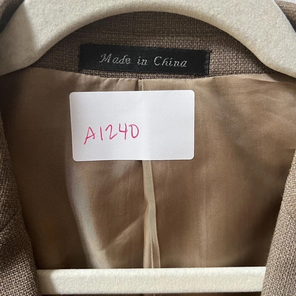 Lauren Ralph Lauren Men's 44L Brown Blazer Sports Coat 2-Button Polyester Blend - Picture 12 of 12